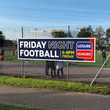 Load image into Gallery viewer, SALE - Friday Night Football Banner 8ft x 2ft
