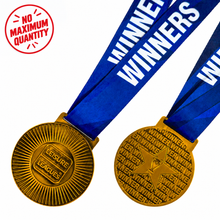 Load image into Gallery viewer, NEW Winners Medal - Single Medal
