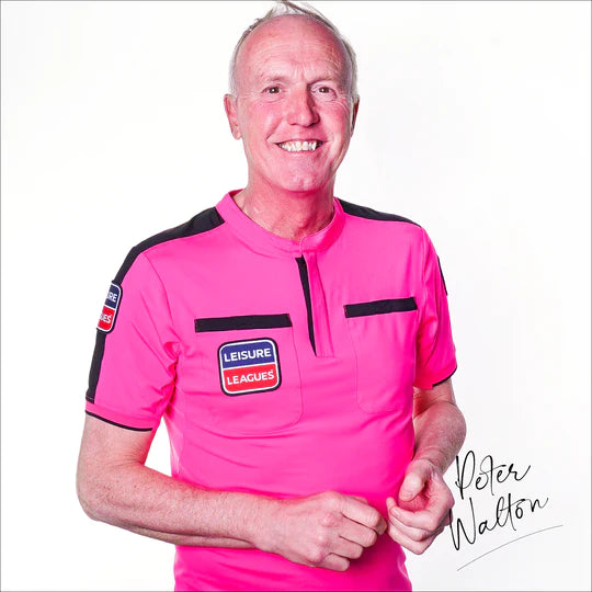 Pink Referee Top