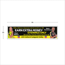 Load image into Gallery viewer, &quot;Referee or Supervisor&quot; 8ft x 2ft Banner
