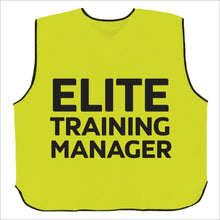 Load image into Gallery viewer, Elite Training Manager Bib
