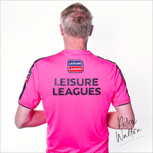 Load image into Gallery viewer, Pink Referee Top
